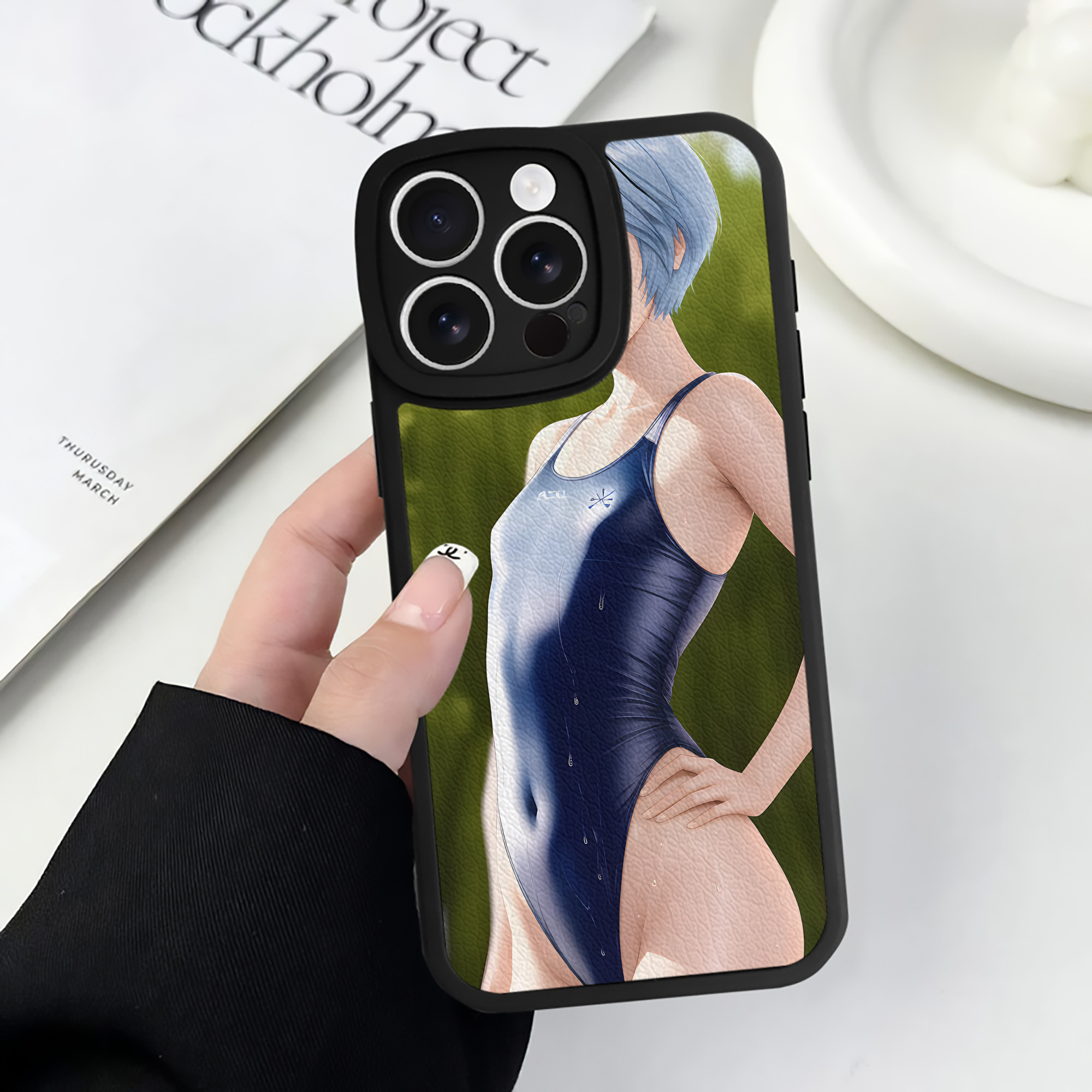 （画像用） EVA 新世紀エヴァンゲリオン 【iPhone 16シリーズ対応】シリコンスマホケース（レザー調） 材質：シリコン